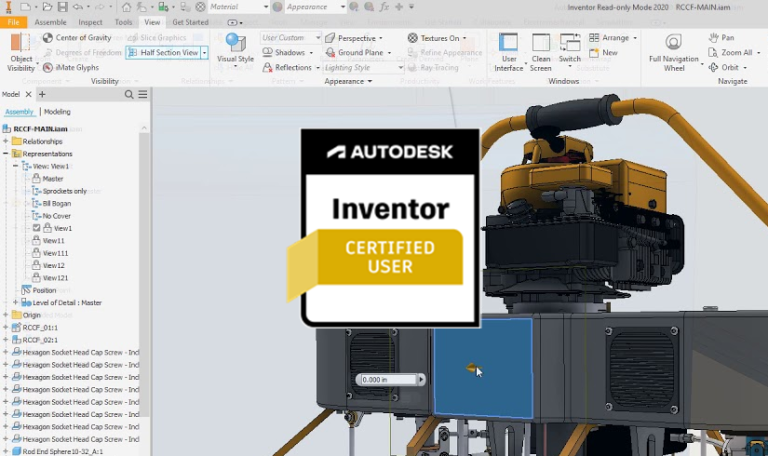 Autodesk Certified User – Inventor