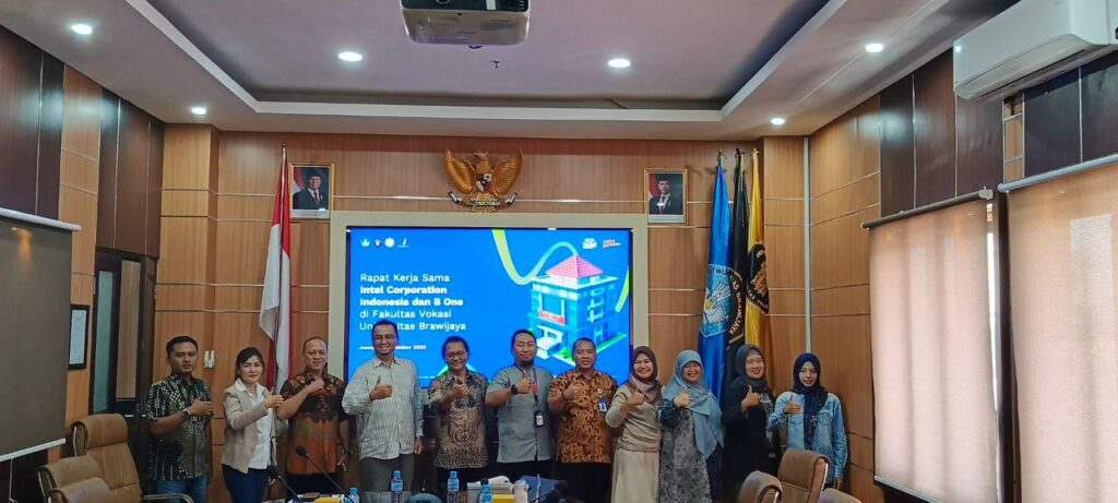 Bismillah audiensi program B One Corp bersama Fakultas Vokasi Universitas Brawijaya Malang untuk Program, Intel SFI Training & Sertifikasi Internasional